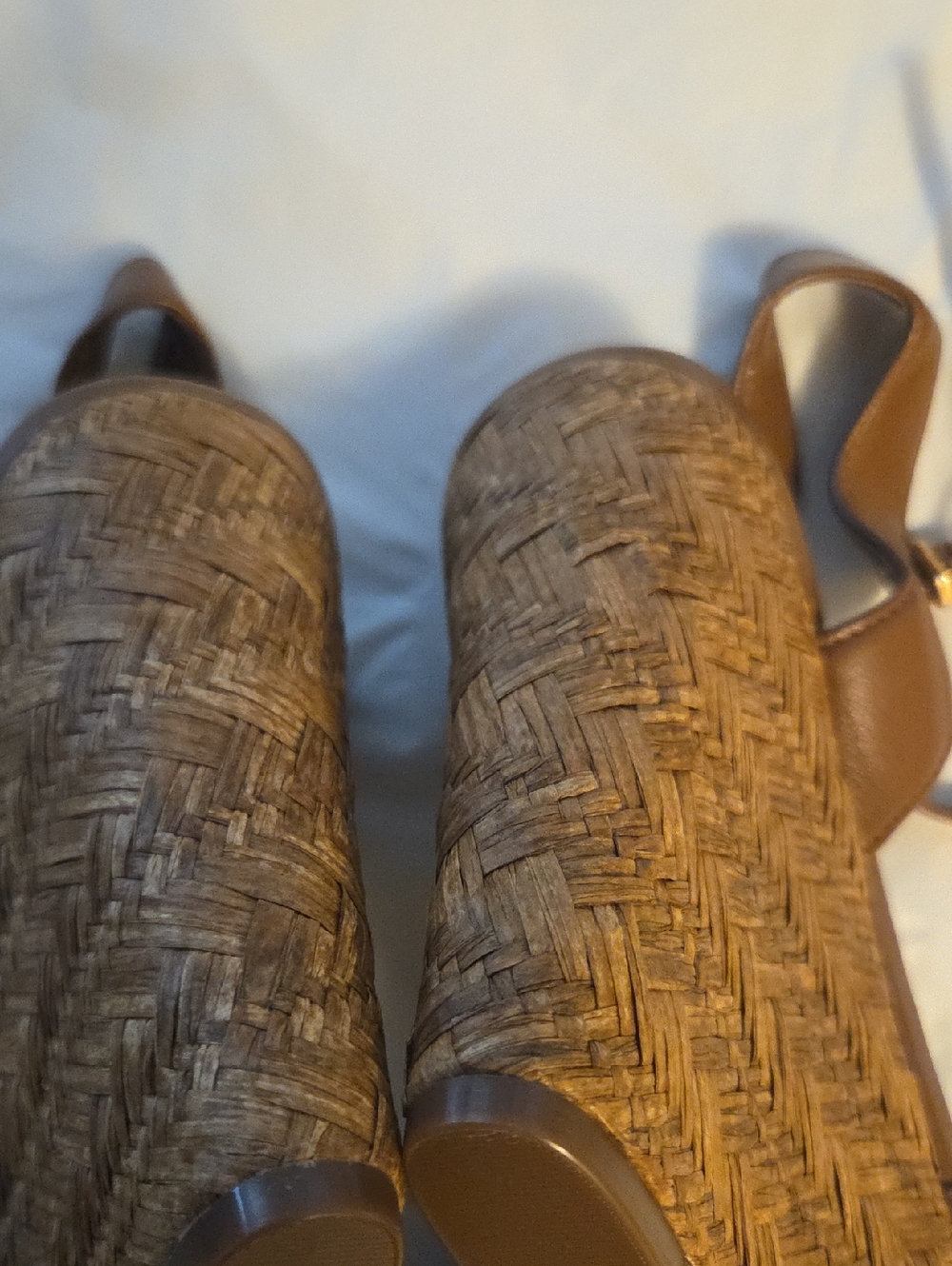 Jessica Simpson Brown Strappy Slingback Heels - Picture 13 of 13